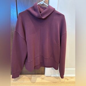Calia mock neck sweatshirt